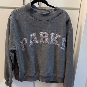 Parker Heather Gray Sweatshirt